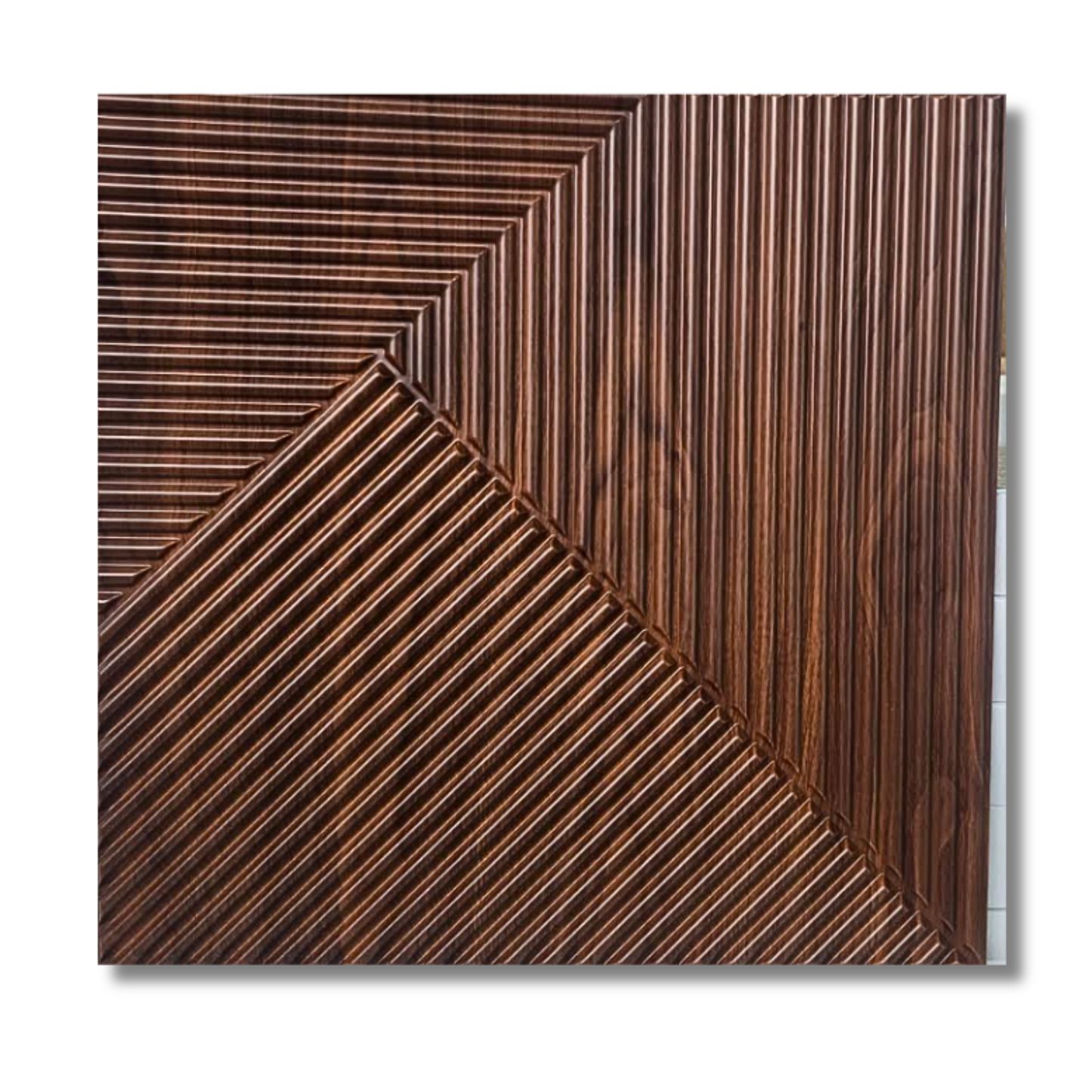 Paneles 3D Simil Madera 50x50 (Modelo 2)