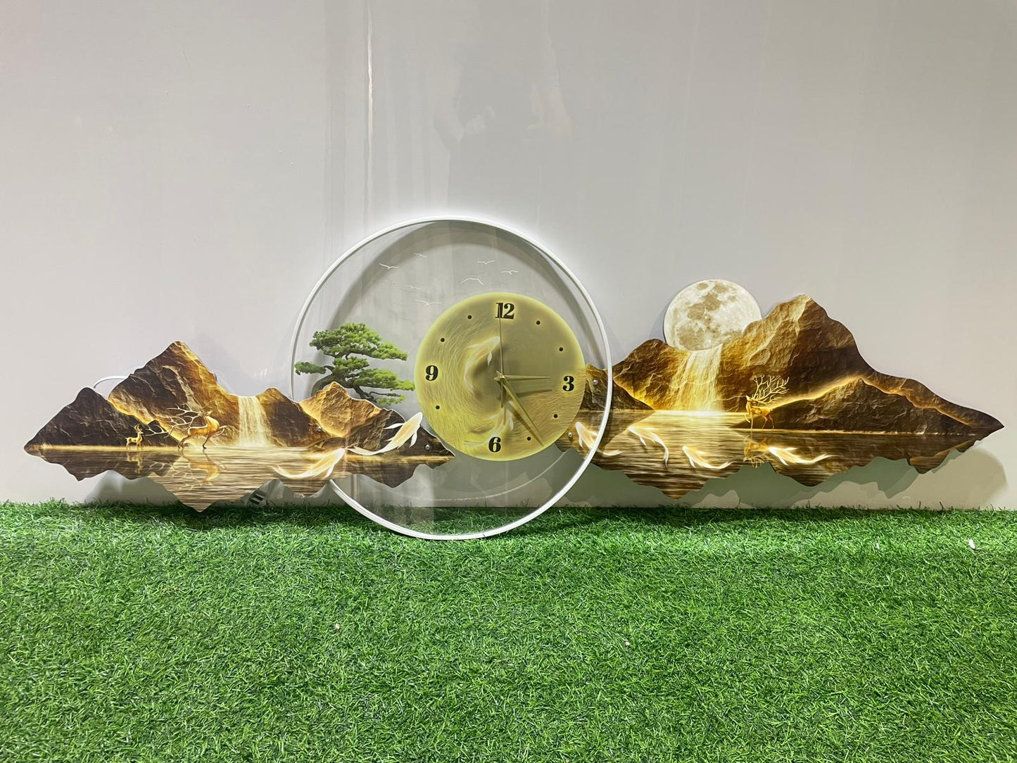 Reloj Decorativo Con Luz LED (Modelo 6)