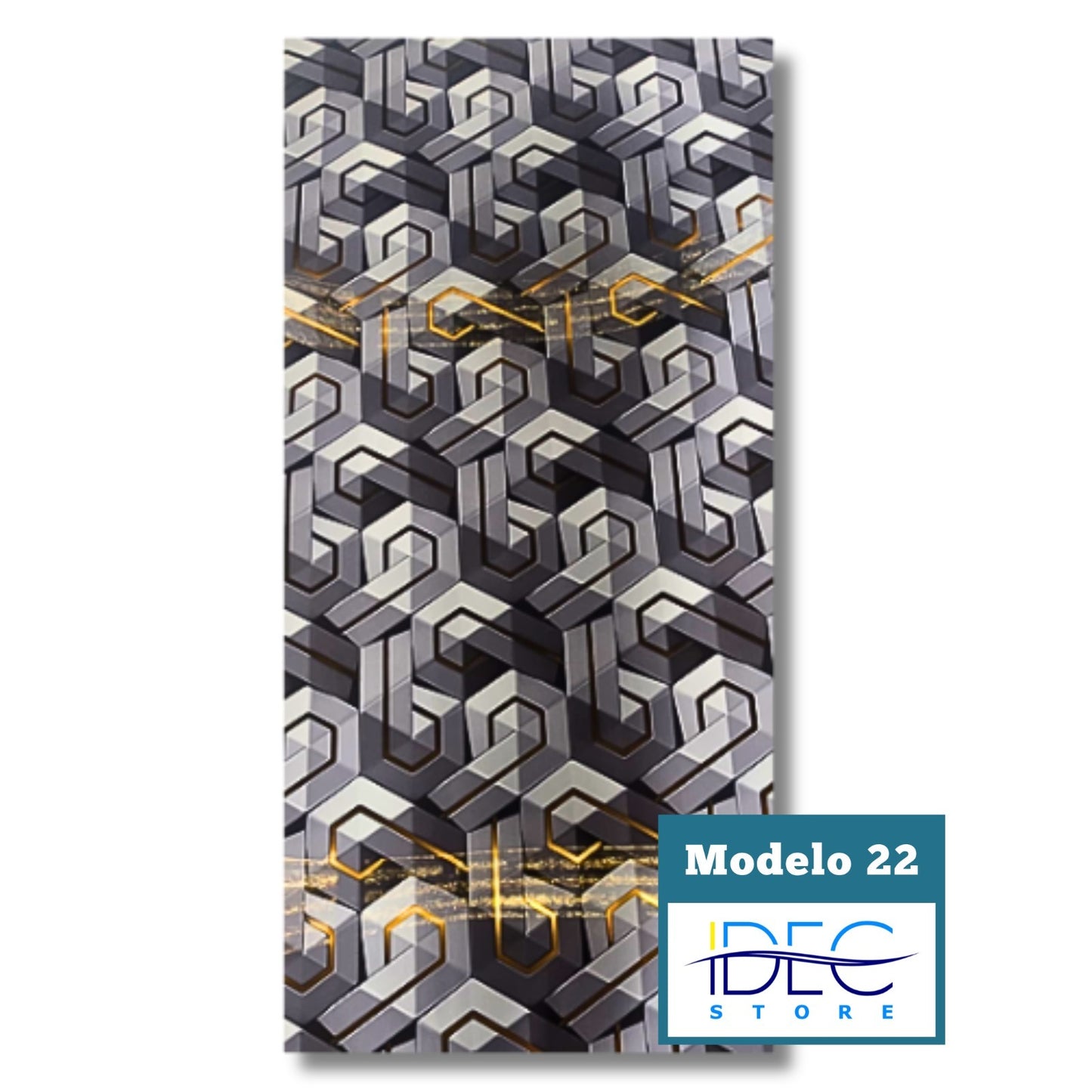 Placa Mármol 1.22m x 2.44m x 3mm (Modelo 22)
