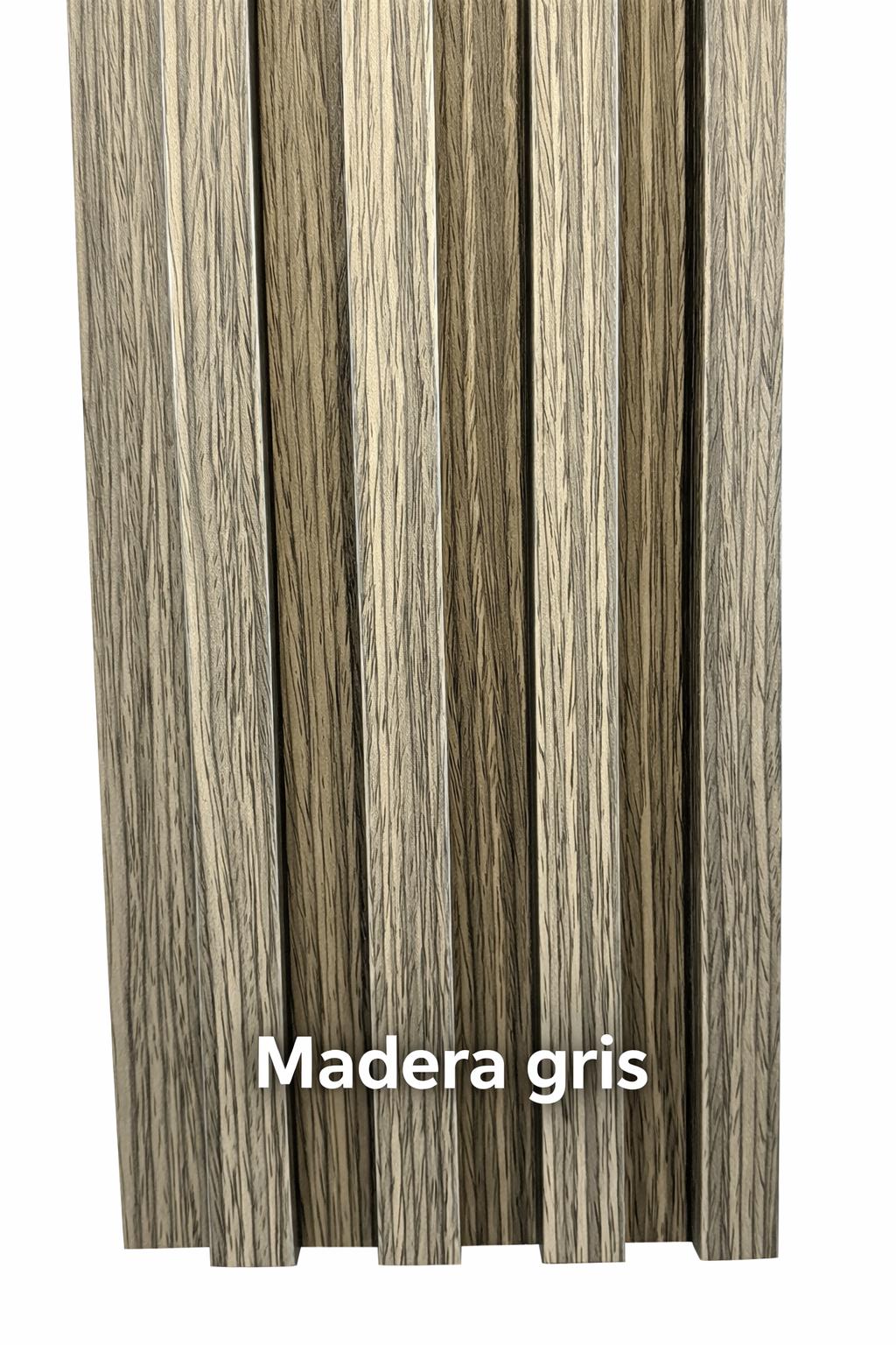 Revestimiento WPC 16 x 290 Gris Madera