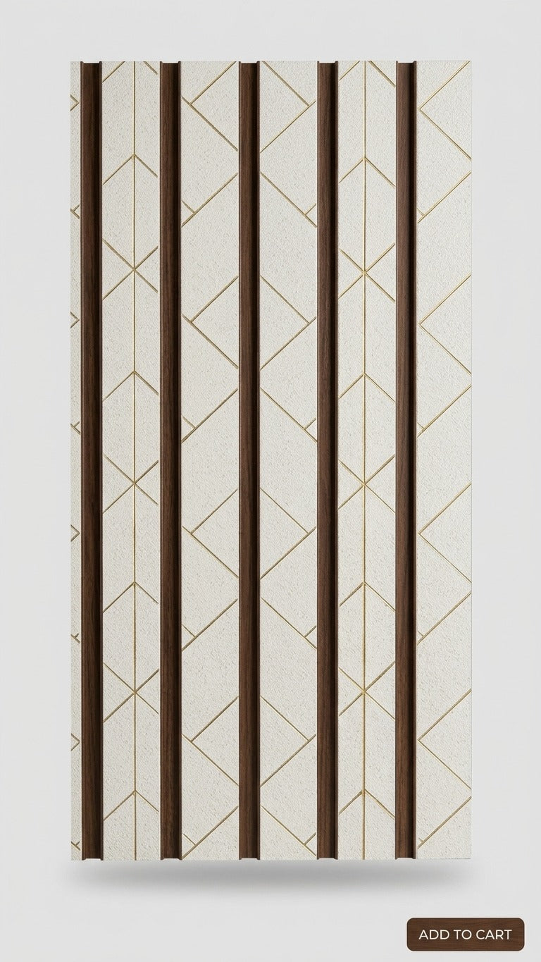 Panel decorativo WPC 30CM X 2.90 MTS