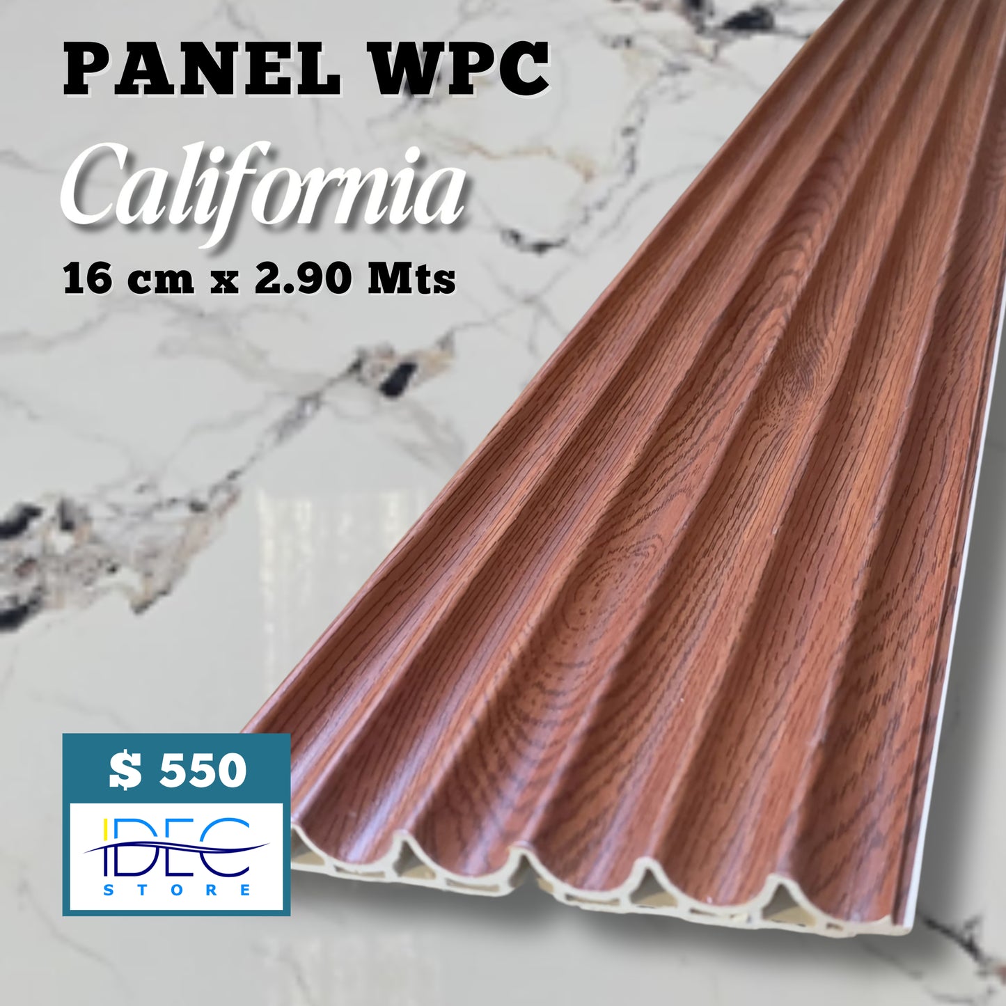 Revestimiento WPC 16 x 290 California