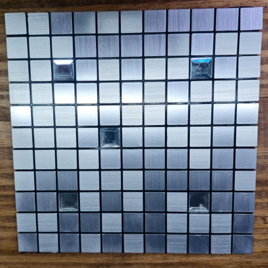 Mosaicos Adhesivos Aluminio 30 x 30 CM Modelo 7
