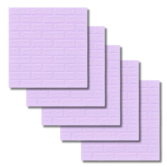 Placa Autoadhesiva 70x77 Lila (Unidad)