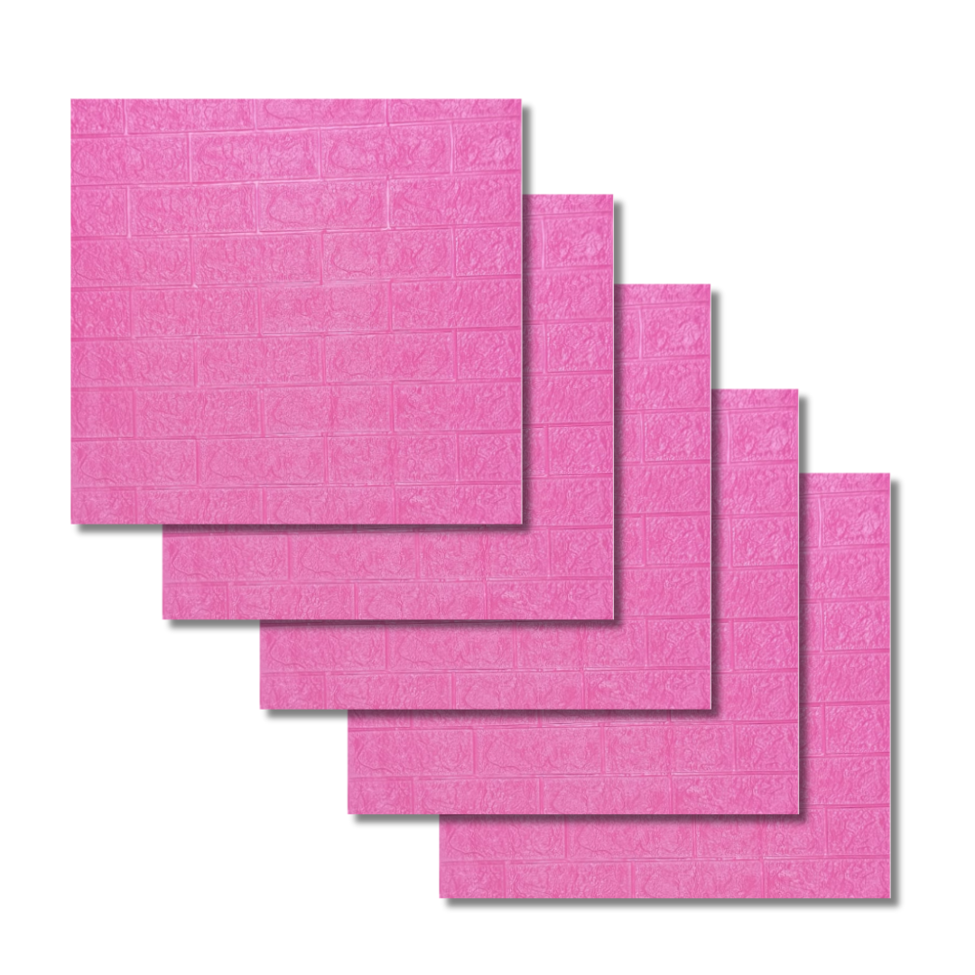 Placa Autoadhesiva 70x77 Fucsia (Unidad)