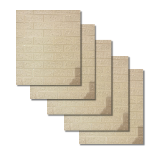 Placa Autoadhesiva 70x77 Beige (Unidad)