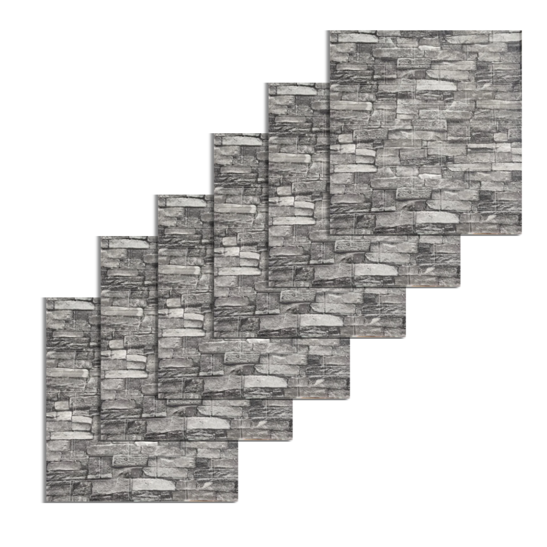 Placa Autoadhesiva 70x77 Diseño Pïedra 2 ( Unidad )