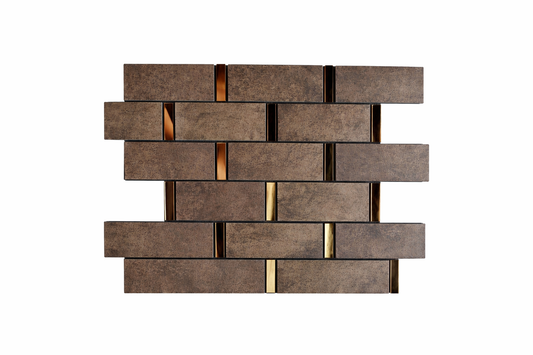 Mosaico 30x30 cm en aluminio – Diseño Decorativo Premium