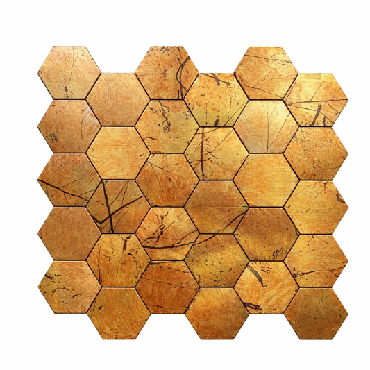 Mosaico 30x30 cm en aluminio – Diseño Decorativo Premium