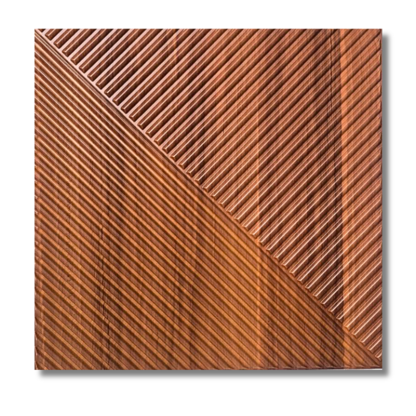 Paneles 3D Simil Madera 50x50 (Modelo 5)