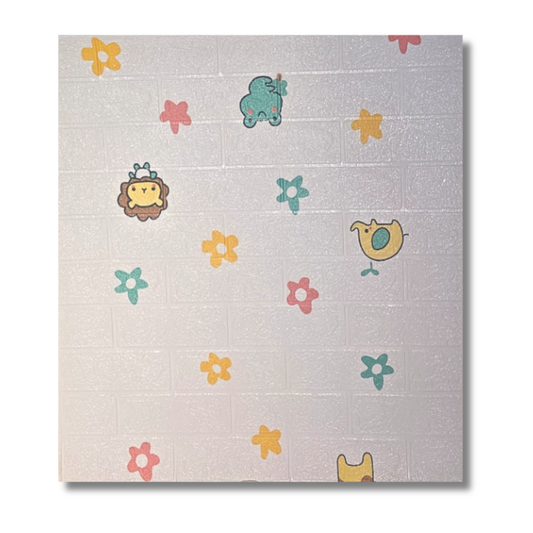 Placa Autoadhesiva 70x77 Modelo Infantil N°1