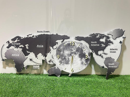 Reloj Decorativo Con Luz LED (Modelo 3)