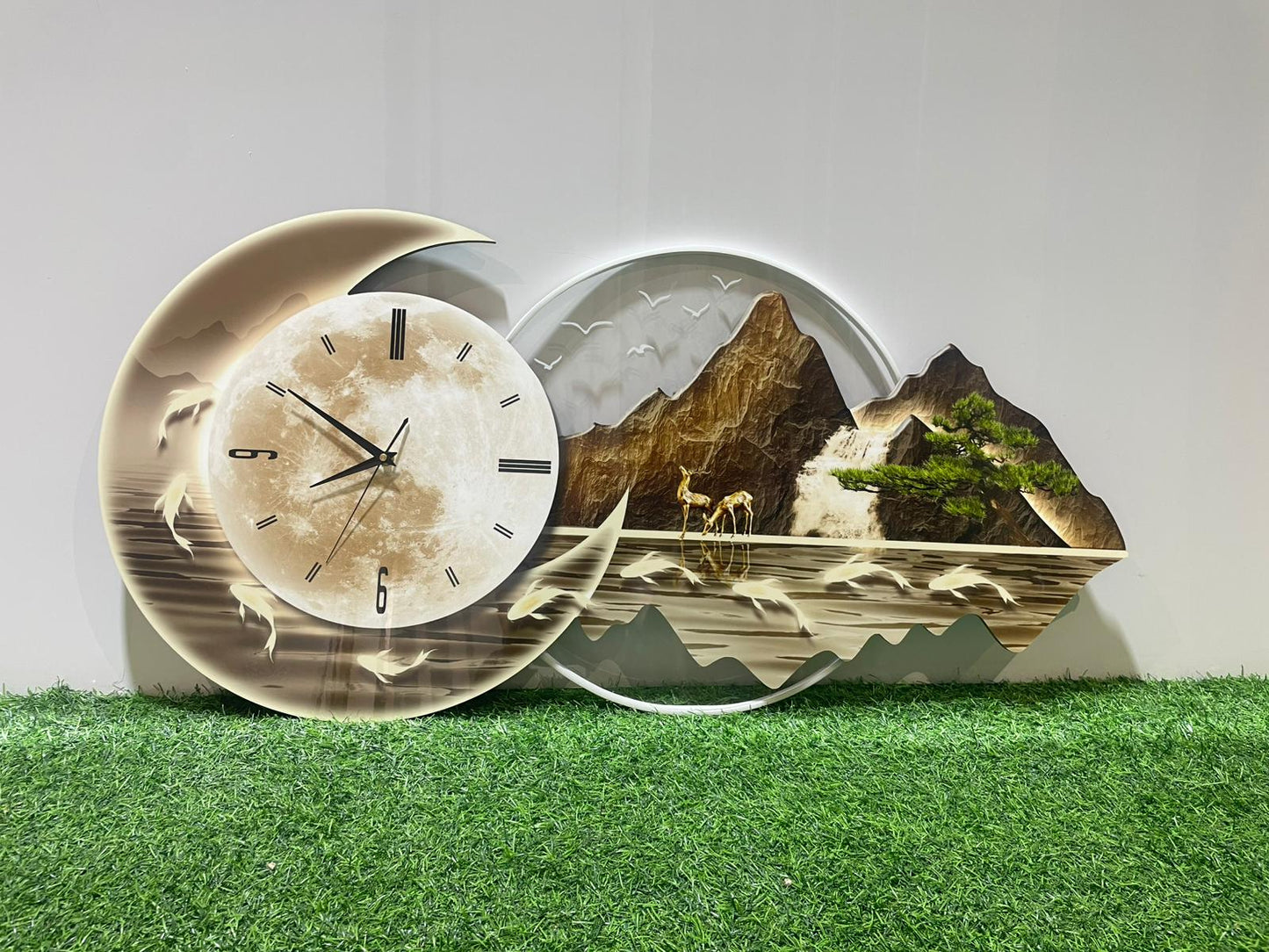 Reloj Decorativo Con Luz LED (Modelo 1)