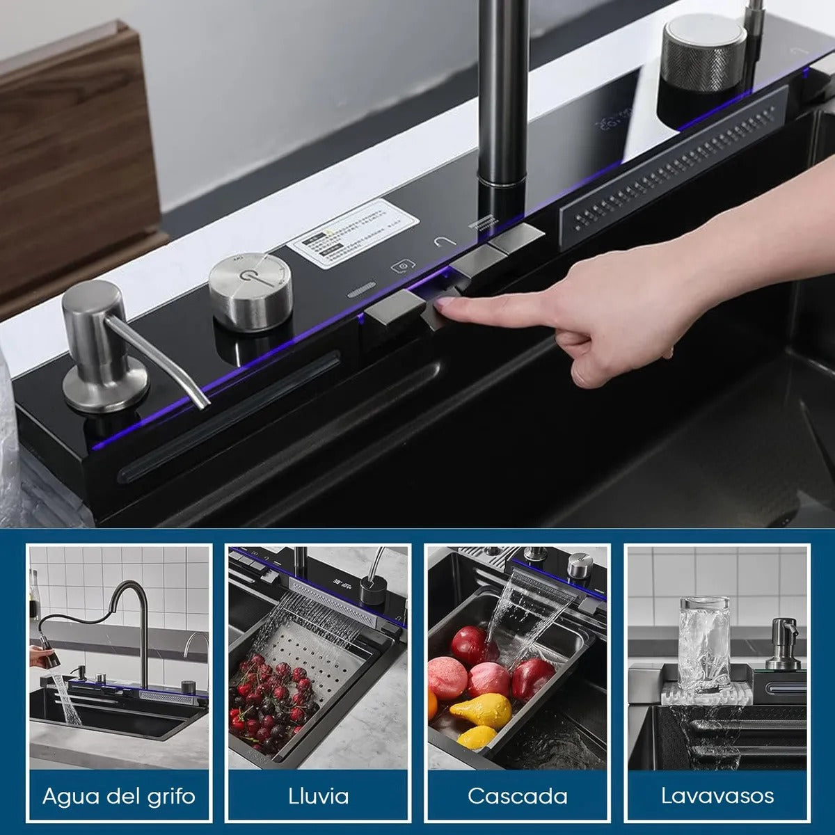 Bacha de Cocina Inteligente