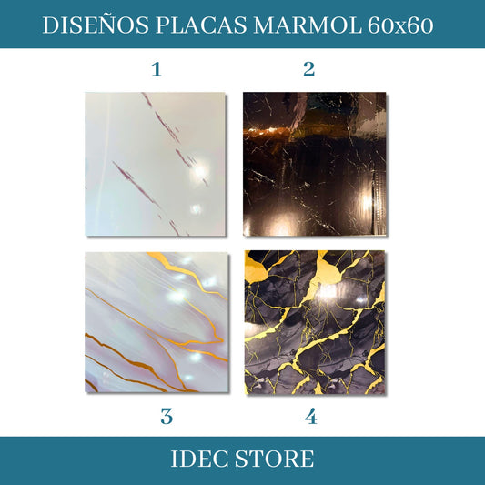 Pack 10 Placa Autoadhesiva 60x60