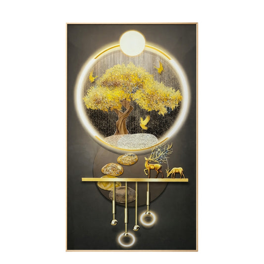 Cuadro decorativo con luz LED