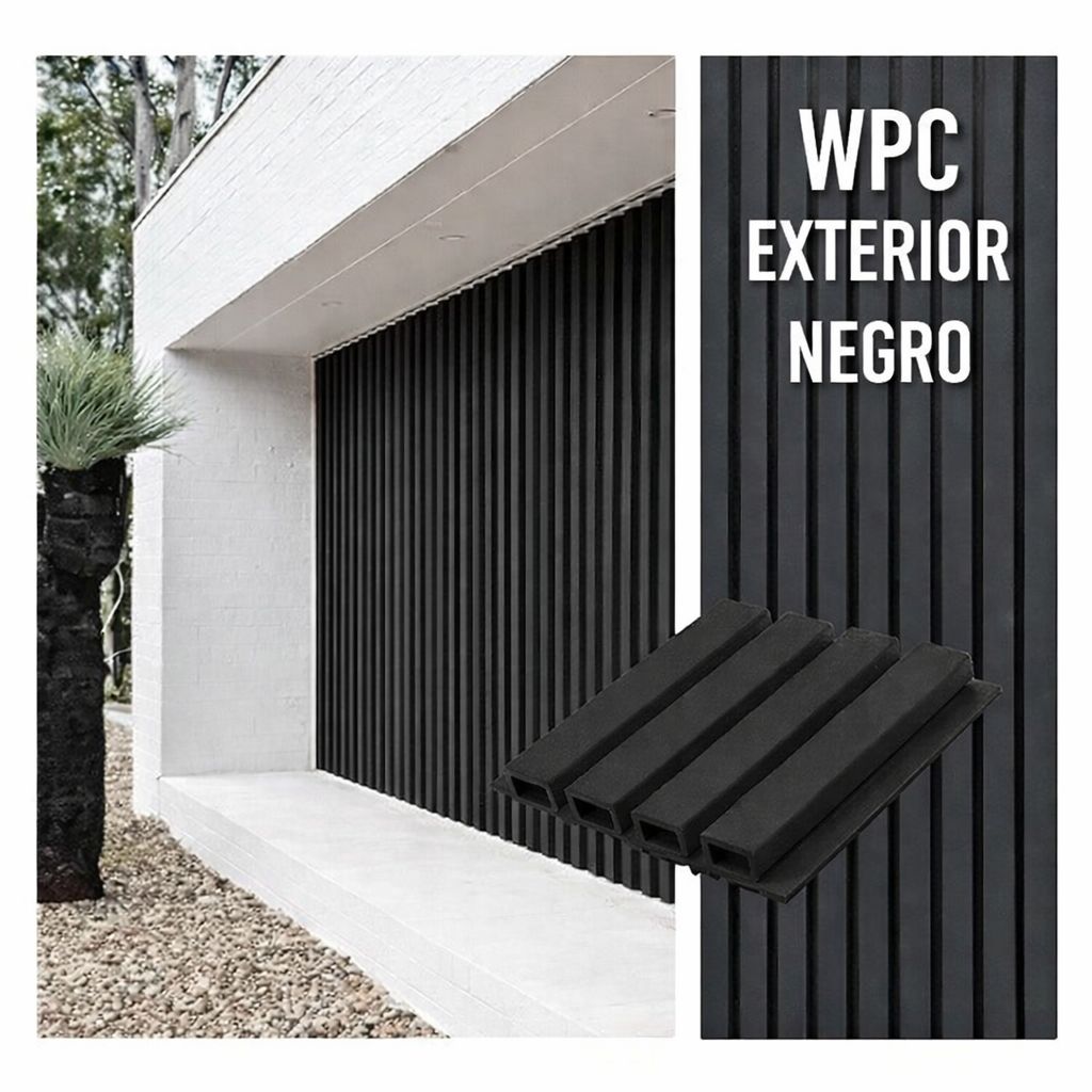 Wpc Exterior Negro Matte