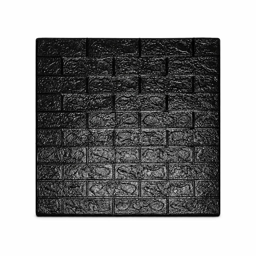 Placa Autoadhesiva 70×77 negro