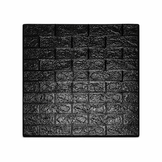 Placa Autoadhesiva 70×77 negro