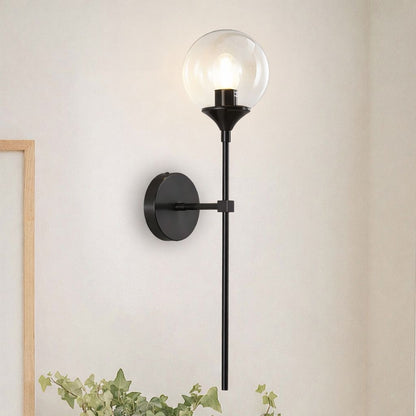 Lámpara de Pared Moderna Globo Vidrio