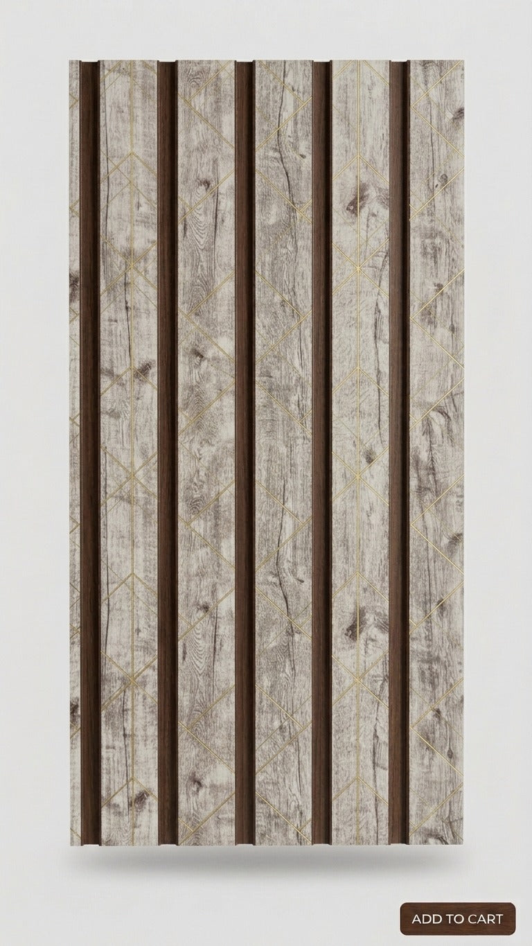 Panel decorativo WPC 30CM  X 2.90 MTS
