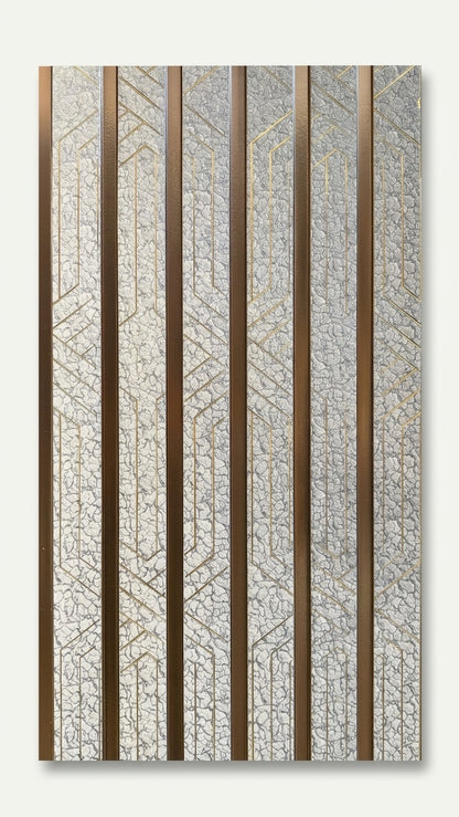 Panel decorativo WPC 30CM  X 2.90 MTS