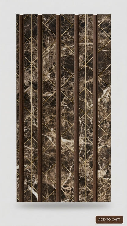 Panel decorativo WPC 30CM  X 2.90 MTS